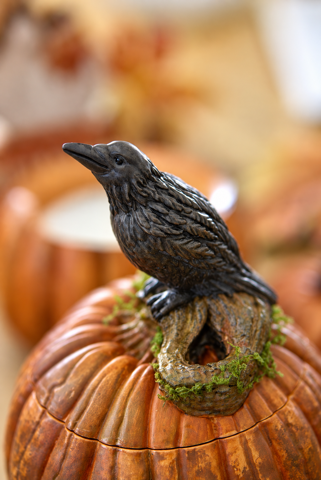 Pumpkin Candle – Raven or Classic Lid