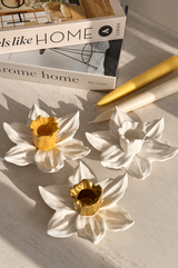 Daffodil Candle Holder — Single or Set of 2