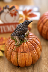 Pumpkin Candle – Raven or Classic Lid
