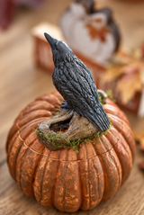 Pumpkin Candle – Raven or Classic Lid