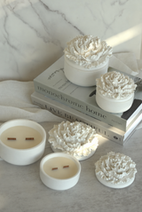 Peony Flower Candle