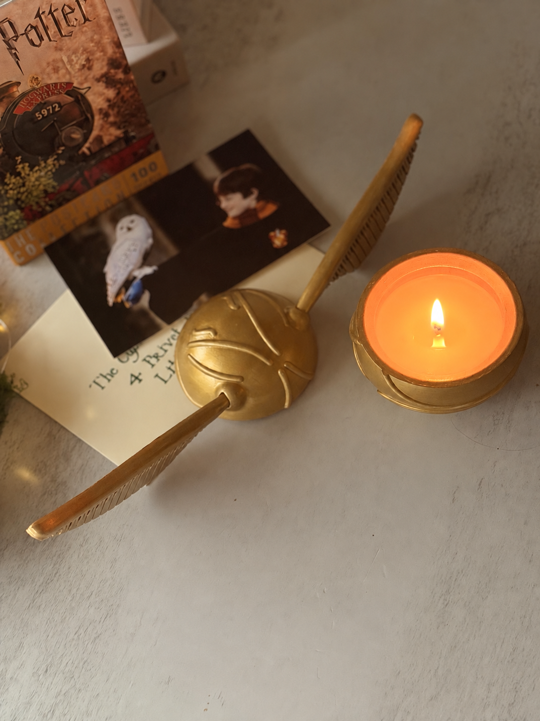 Winged Golden Ball