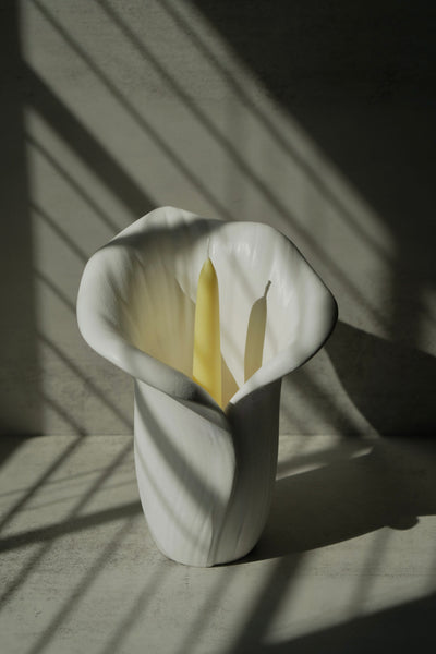 Calla Lily Sculptural Candle