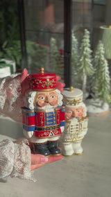 Nutcracker Candle | Handmade Christmas Soy Candle